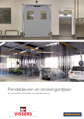 Industrie pendeldeuren en strokengordijnen