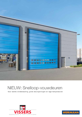 Industrie Snelloop vouw deur 2020