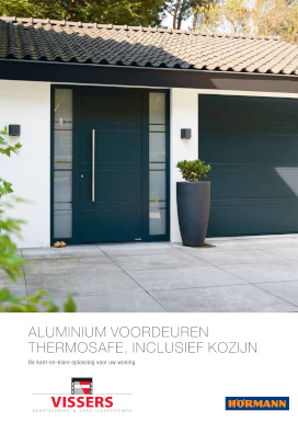 Voordeuren thermo safe