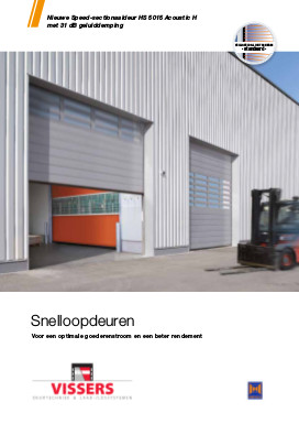 Industrie snelloopdeuren 1